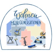 Illustrationen Wohnen für Mehrgenerationen
